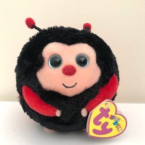 Ty beanie ballz ladybug